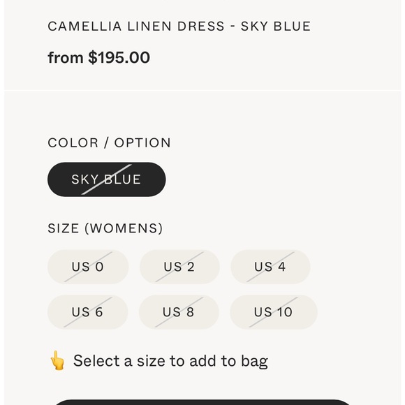 Meadows Camellia Linen Dress - Picture 5 of 6